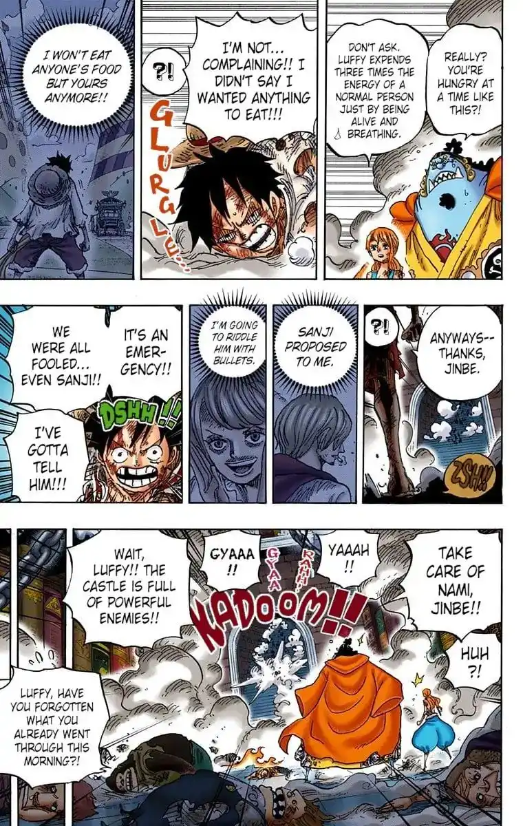 One Piece - Digital Colored Comics Chapter 852 7